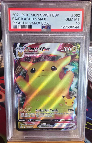 Pokemon 2021 pikachu vmax - pokemon,