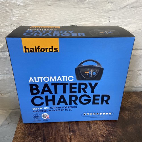 Halfords automatic battery - halfords,