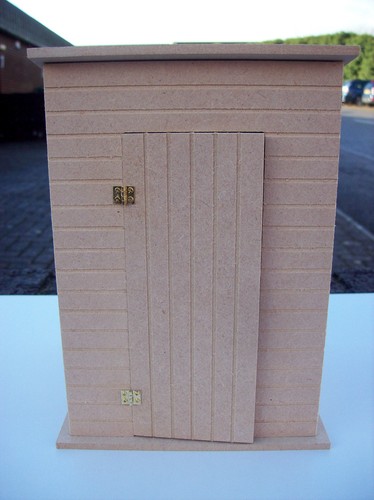 12th scale outdoor loo shed - outdoor, or