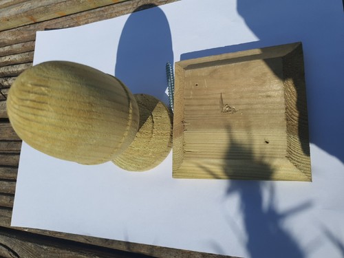 Acorn finial plus - ,