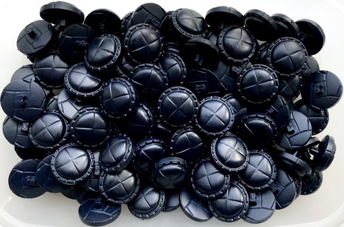 Buttons 25mm 40l dark navy - buttons,