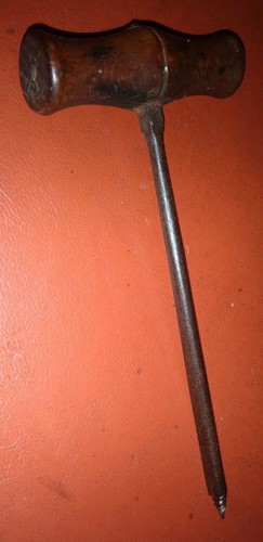 Antique gimlet hand tool - gimlet,