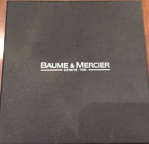 New baume mercier - new, empty