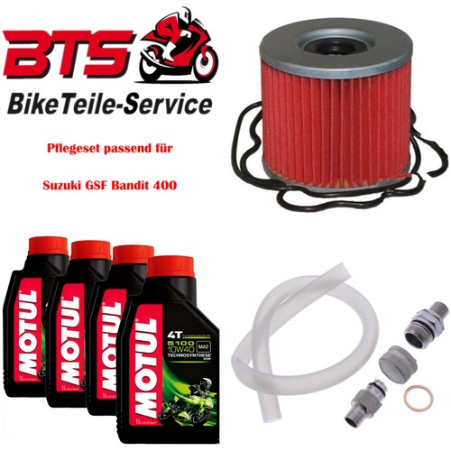 Set oil filter drain plug - 4l,