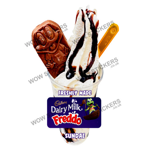 Ice cream van - , sticker