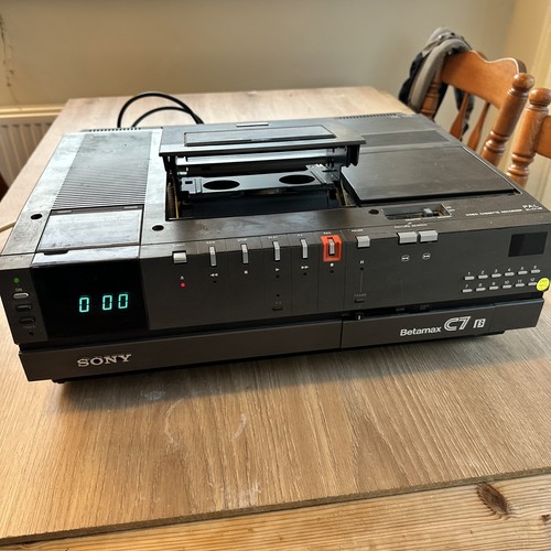 Sony betamax video - sony, sl-c7