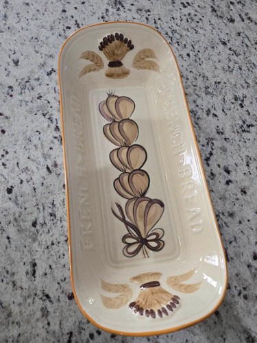 Vintage french bread serving - vintage,