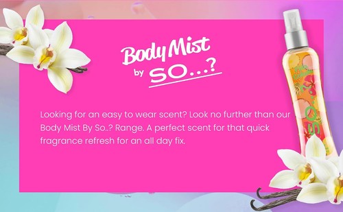 Body mist womens - mist, by