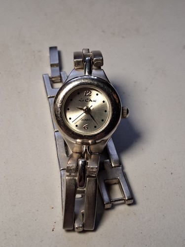 Chat silver tone quartz - le,