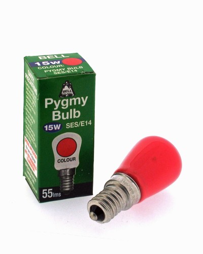 Bell 15w red coloured pygmy - 15w,