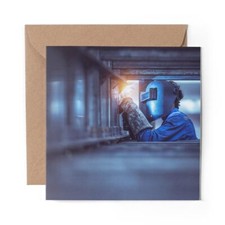 Blank greeting card - x,