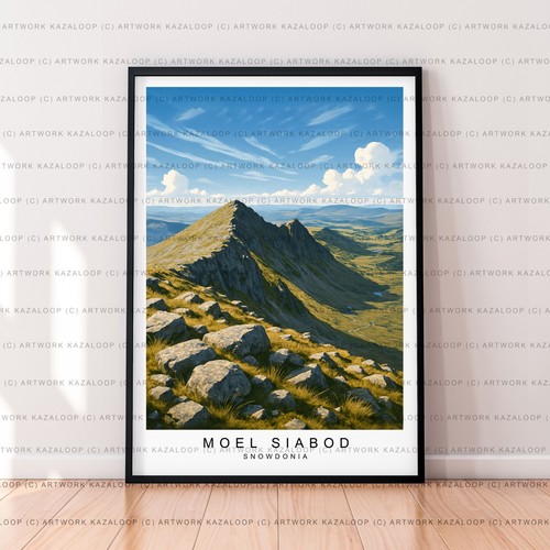 Moel siabod snowdonia - moel, unframed