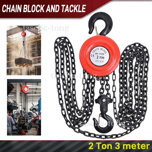 Ton chain hoist block and - ton,
