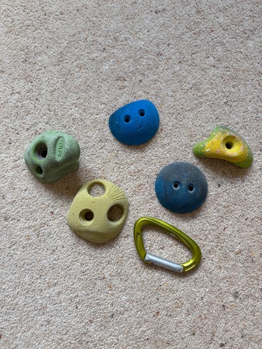 Rock climbing holds - , bolts