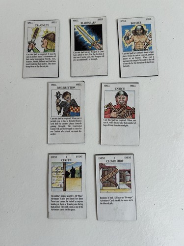 Talisman special edition cards - talisman,