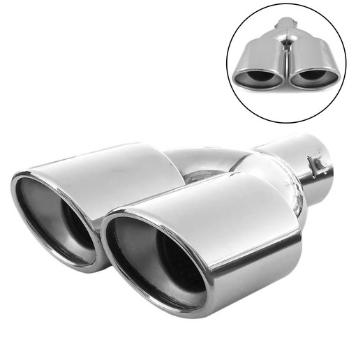 Double exhaust tip trim - double, tail