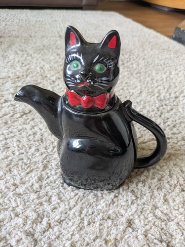 Vintage retro ceramic - retro, black