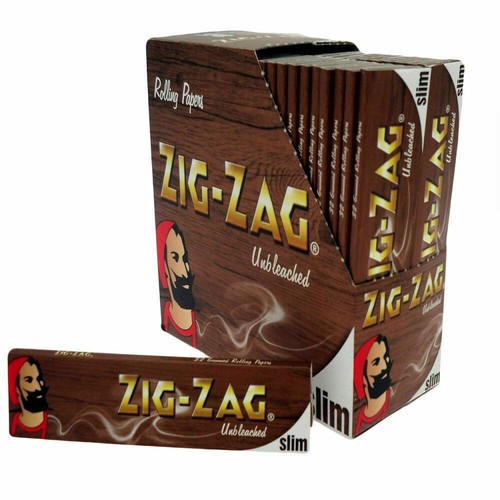 Zig zag unbleached - unbleached, king