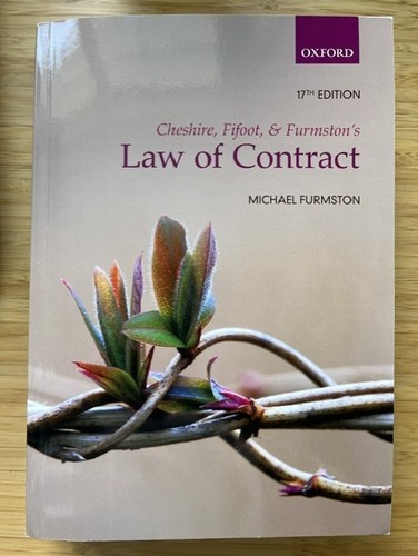 Law contract 17th edition - of,