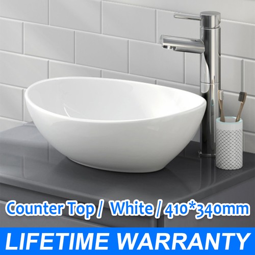 White bathroom basin sink - bathroom,