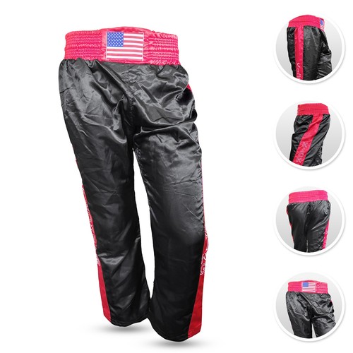 Men satin kickboxing pants - men's,