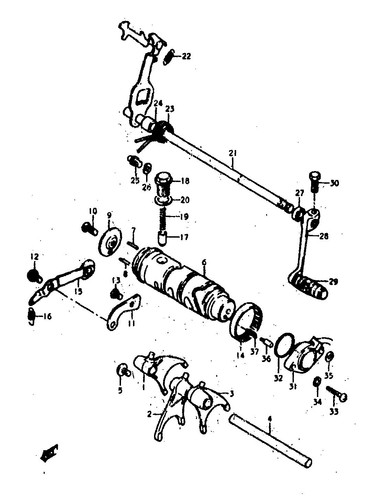 Suzuki genuine spring gs400 - suzuki,