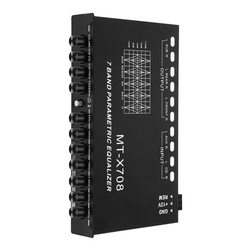 Band car audio equalizer - 7-band,
