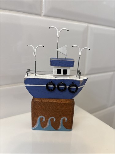 Shoeless joe wooden boat with - joe,