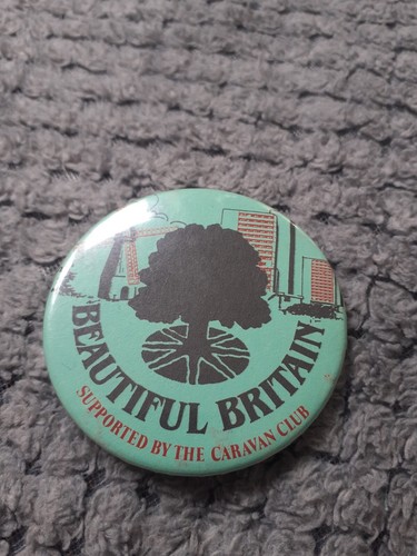 Caravan club vintage badge - vintage,