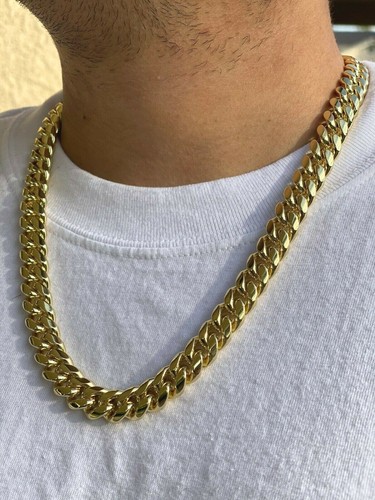 Mens 14k gold thick - mens,