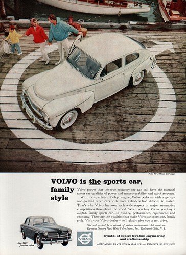 1960 volvo 544 - pv-544, 122-s