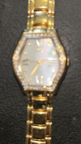Ladies gold plated diamonique - ladies,