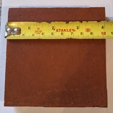 Reclaimed red quarry tiles - red,