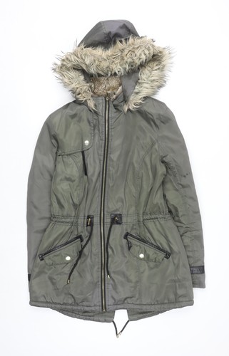 Women green faux - f&f, fur