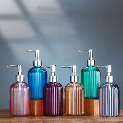 Glass soap dispenser lotion - glass,
