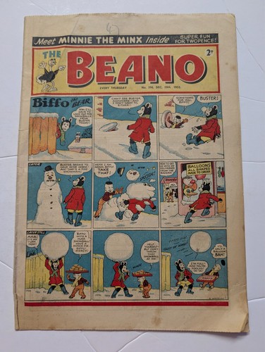 Beano comic 596 december - comic, 596,