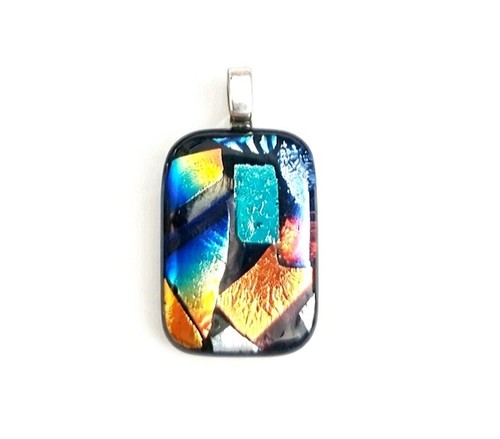 Handmade dichroic fused - dichroic,