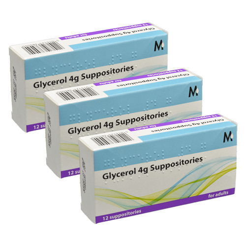 Three packs glycerin - three,