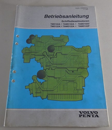 Operating manual volvo penta - operating,