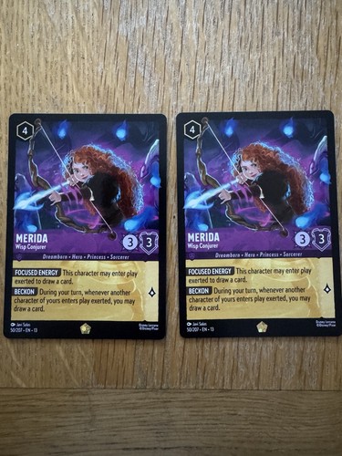 Disney lorcana merida wisp - lorcana,