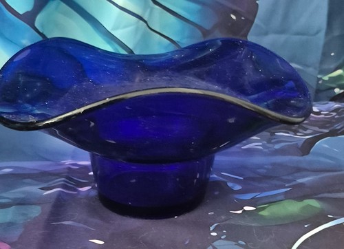 Vintage cobalt blue - vintage, tricorn