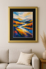 Traditional gold picture frame - gold,