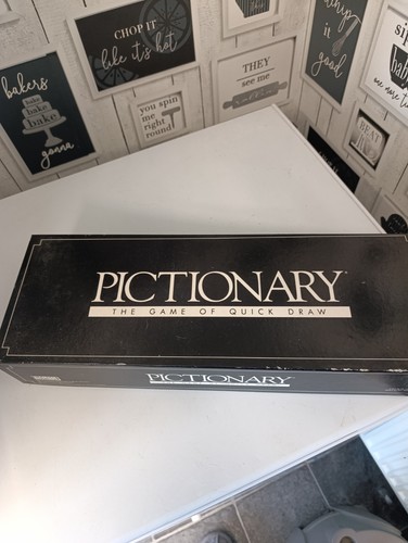 Pictionary board game used but - used,