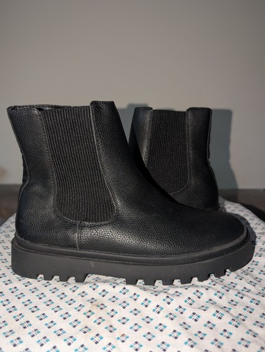 Goerge black ribbed side - goerge,