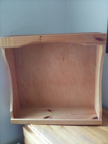 Pine wall unit suitable - pine, to