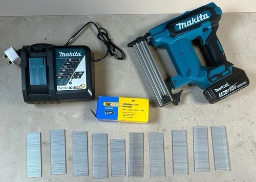 18v cordless nail gun - nail, set