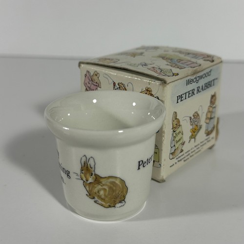 Wedgwood peter rabbit egg - rabbit, cup
