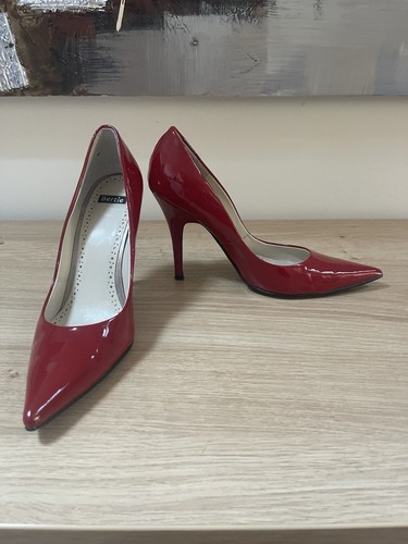 Bertie red patent leather - patent,