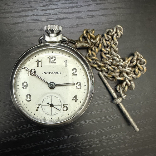 Vintage ingersoll pocket watch - ingersoll,