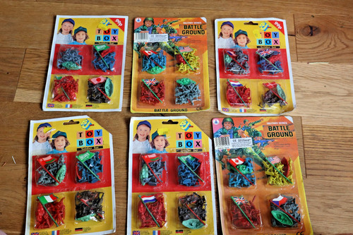 Packs vintage plastic - x,